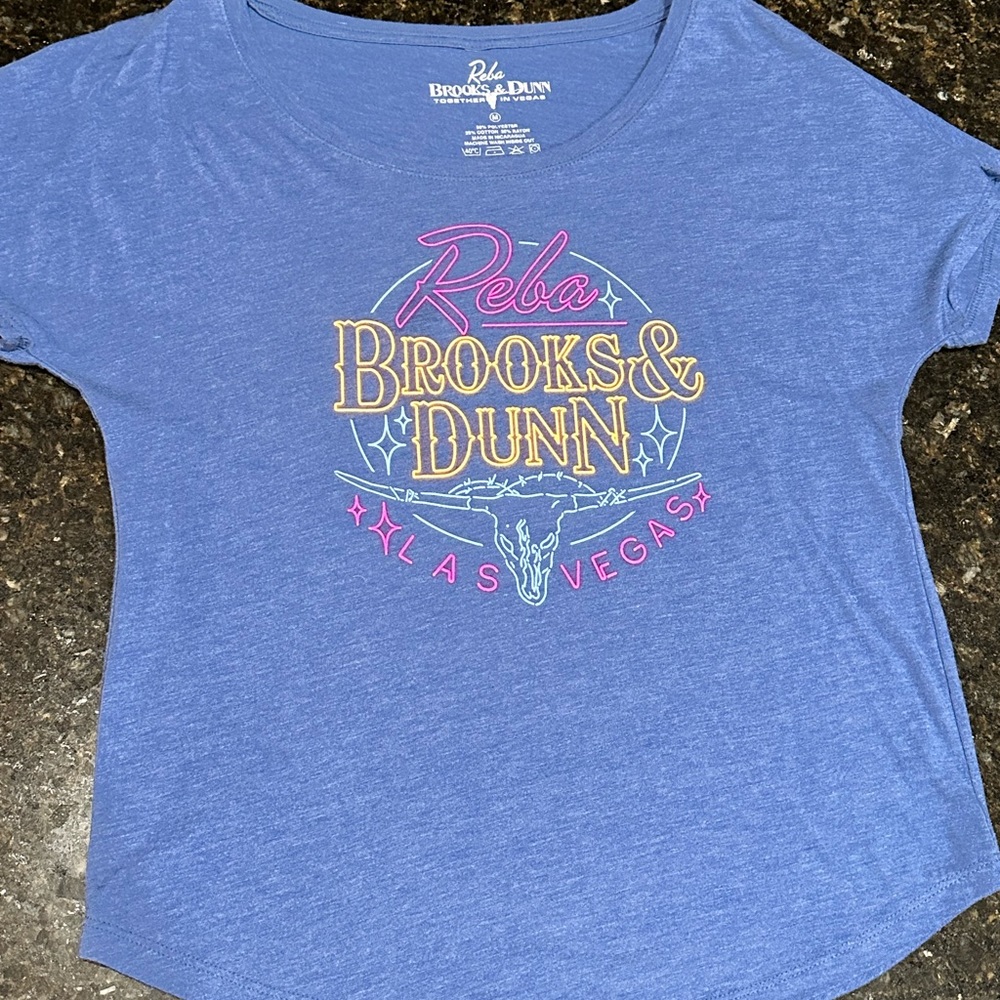 Reba Brooks & Dunn Las Vegas Concert T-Shirt